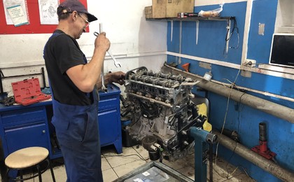 ремонт двигателя форд