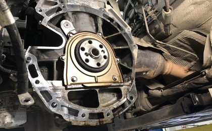 замена сцепления повершифт powershift ford задний сальник коленвала