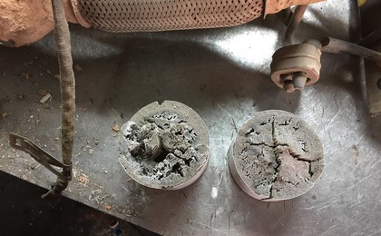 удаление катализатора, установка пламегасителя